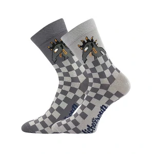 LI00 pánské barevné ponožky k filmu Lichožrouti - vzor KUDLA