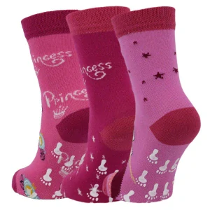 Dívčí veselé protiskluzové ponožky s princeznou VIO