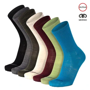 BESKYD MONO jednobarevné merino ponožky Moose