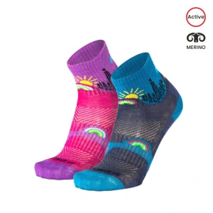 ORLIK DESTNA kotníkové české merino ponožky Moose