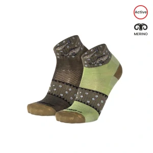 LUZY ZANDER nízké merino ponožky Moose