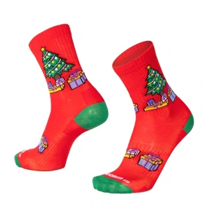 BESKYD XMAS vánoční merino ponožky Moose