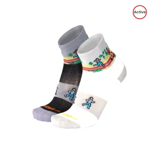 SMILE10 JOGGER střední veselé sportovní ponožky Moose