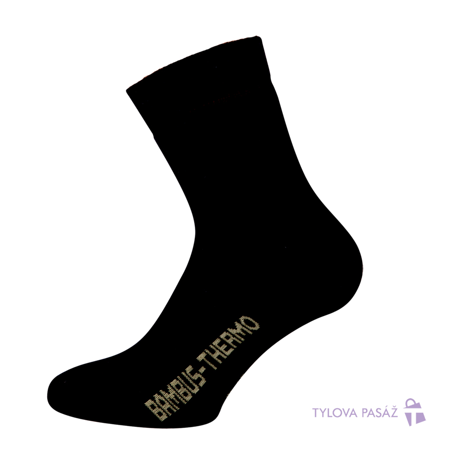 Luxusní teplé bambusové froté ponožky RS