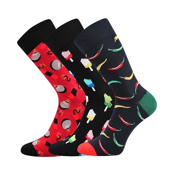 DEPATE barevné ponožky Lonka - NANUK