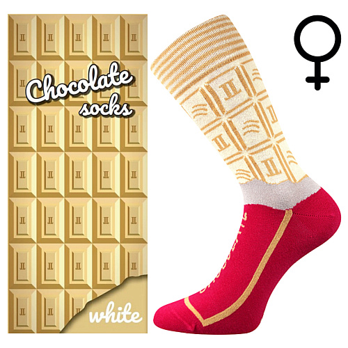 CHOCOLATE sladké veselé ponožky Lonka