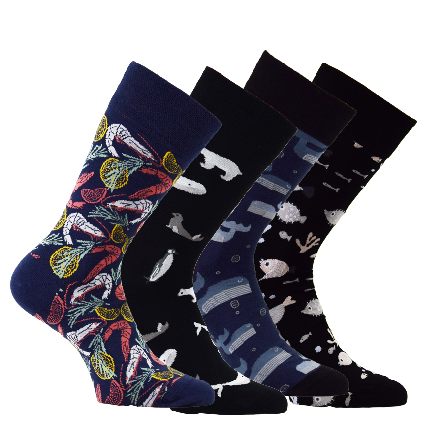 Mare dámské i pánské barevné veselé ponožky OXSOX