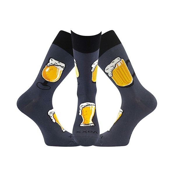 PIVoXX + PLECHOVKA pivní ponožky Voxx - vzor B