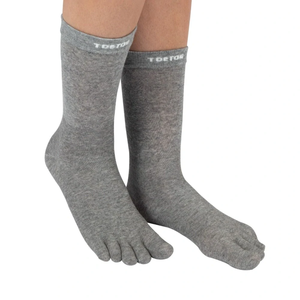 SILVER prstové ponožky se stříbrem ToeToe