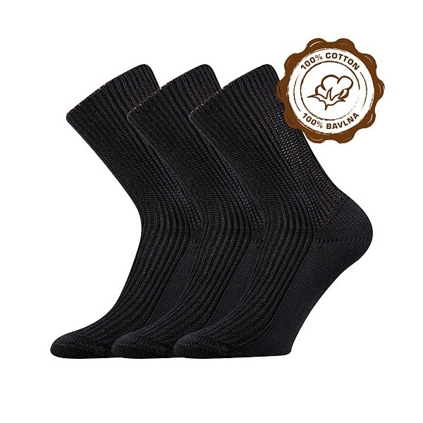 PEPINA silné 100% bavlněné ponožky Boma