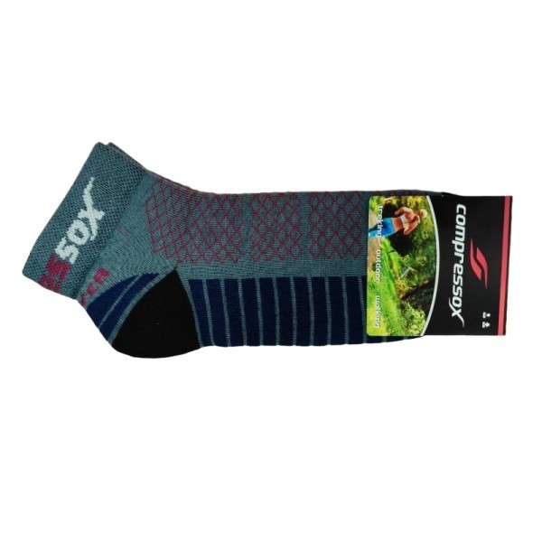 CSX-RAPID kotníkové funkční ponožky se stříbrem COMPRESSOX