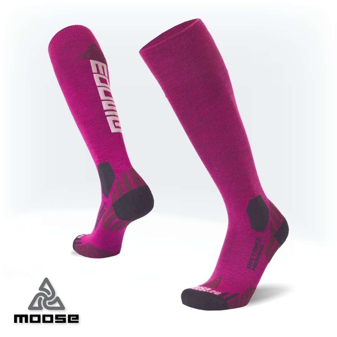 DISTANCE MERINO funkční podkolenky Moose