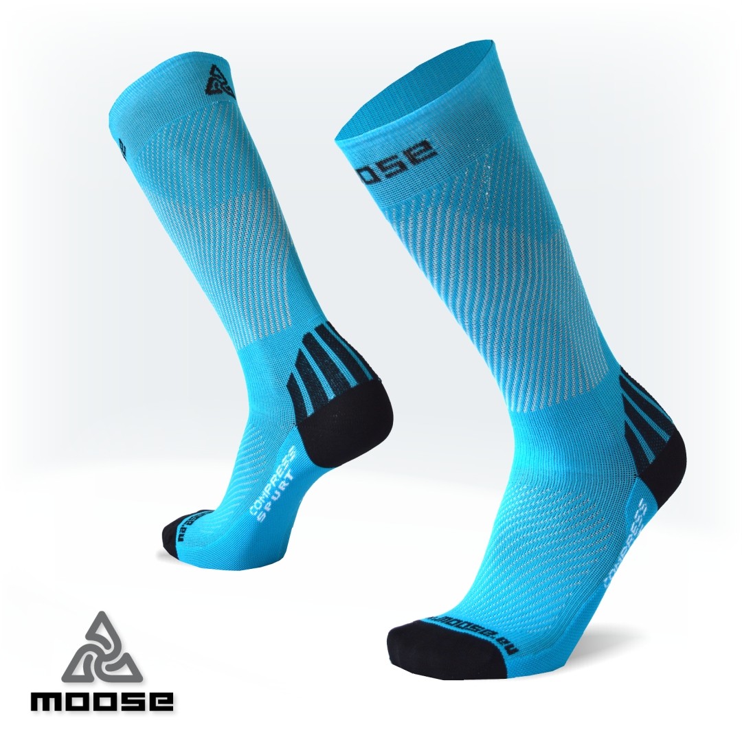 COMPRESS SPURT kompresní funkční ponožky Moose