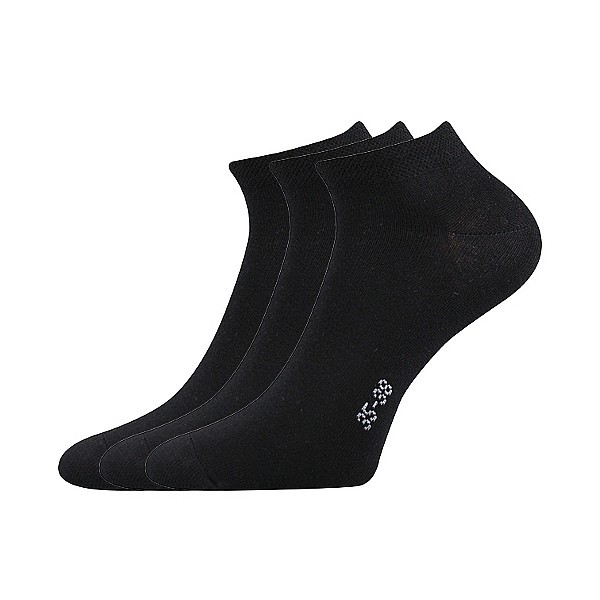 HOHO jednobarevné nízké ponožky Boma