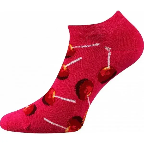 DEDON kotníčkové veselé barevné ponožky Lonka - LÍZÁTKA