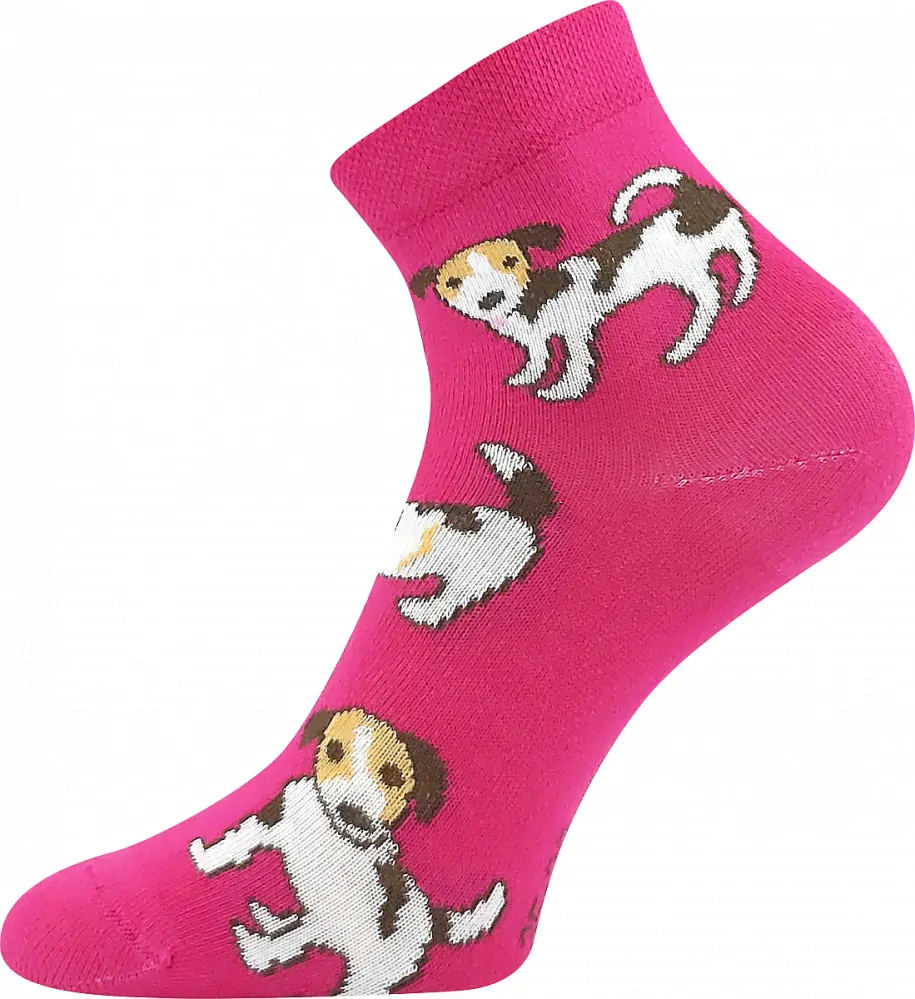 KAY veselé dětské slabé ponožky Boma - LIŠKA