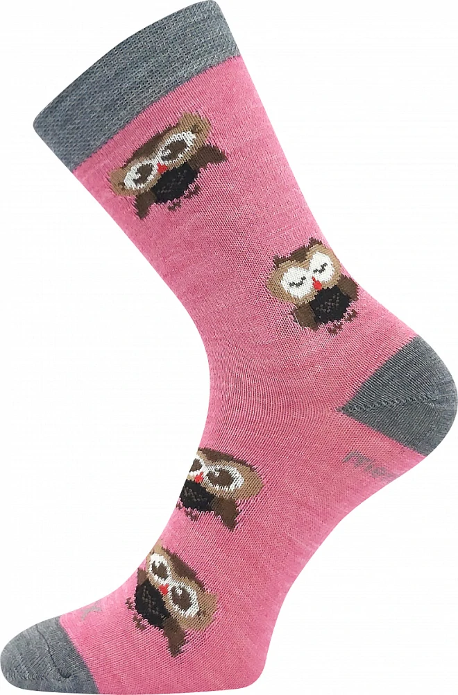 SOVIK teplé veselé merino ponožky VoXX