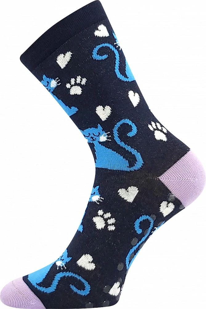 FILIP 07 ABS protiskluzové dětské ponožky - BE HAPPY