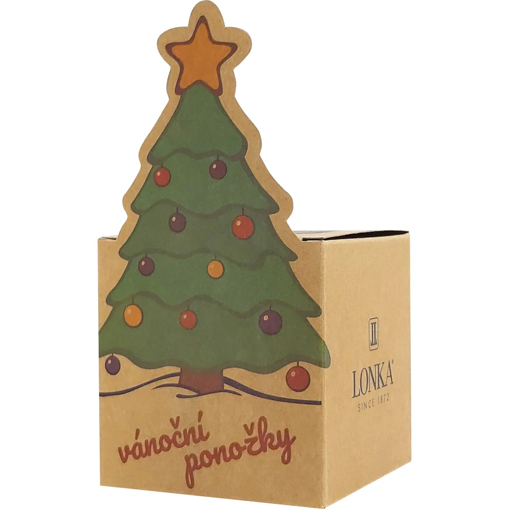 DAMER vánoční ponožky s krabičkou Lonka - KAČENKY