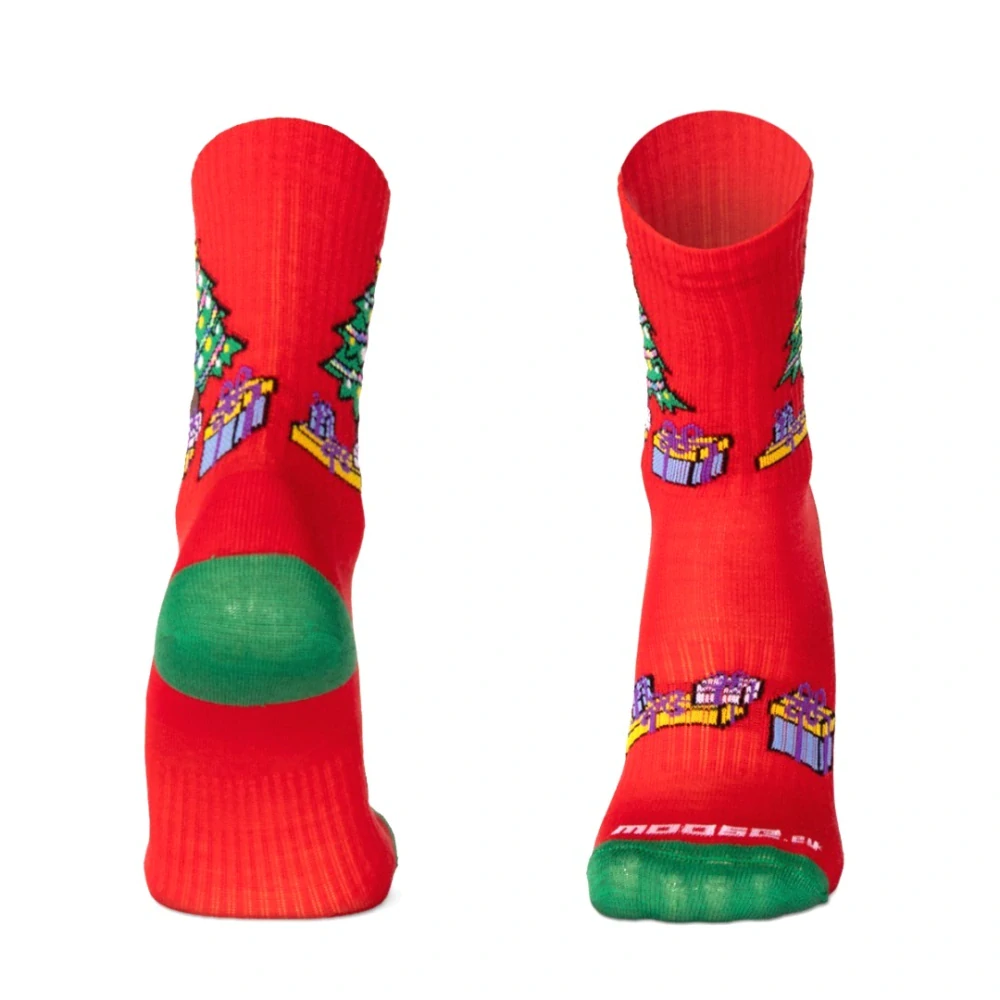 BESKYD XMAS vánoční merino ponožky Moose