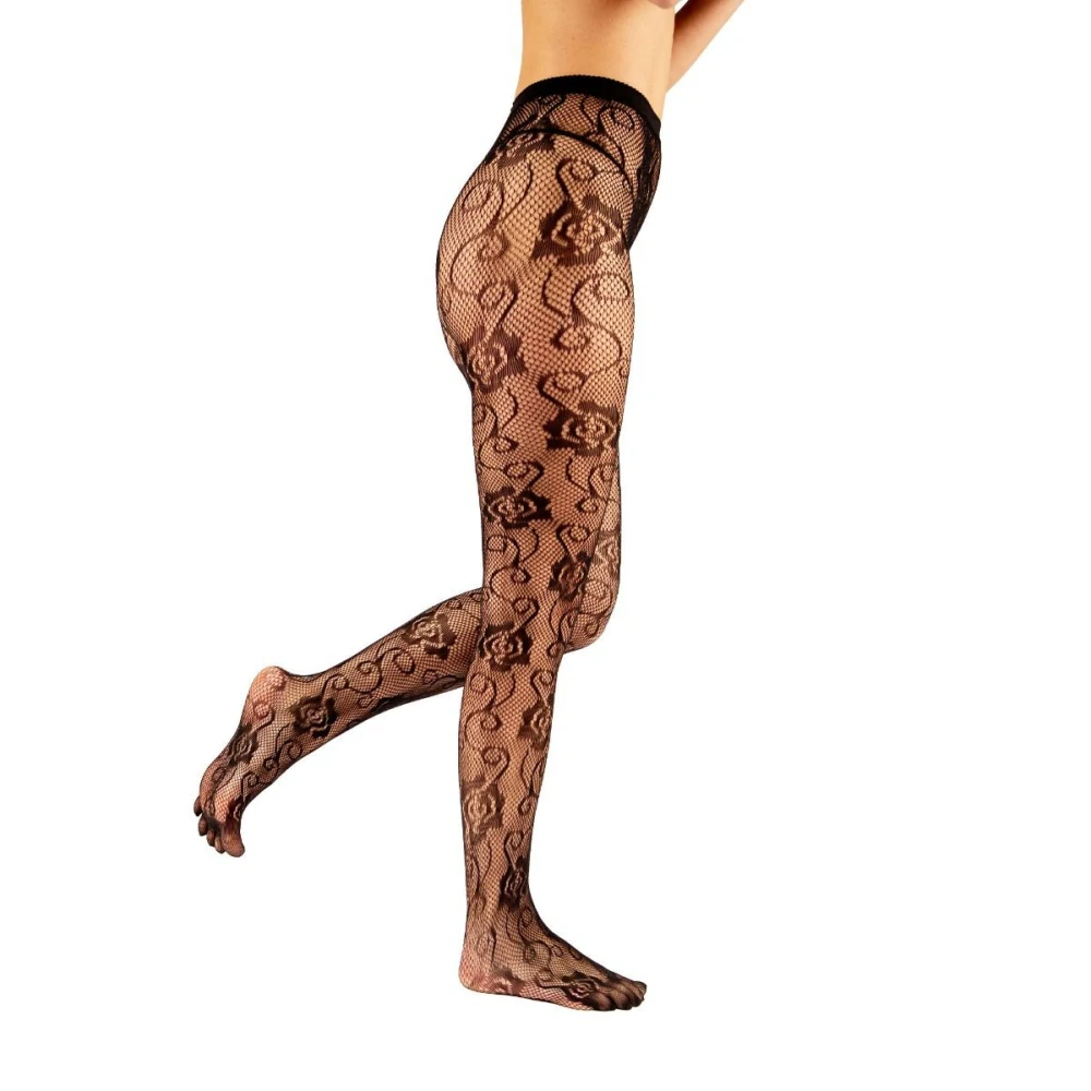 FISHNET TIGHTS silonové prstové punčocháče ToeToe - ROSE