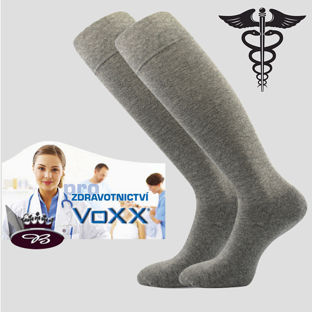 MEDI KNEE bílé zdravotnické podkolenky Voxx