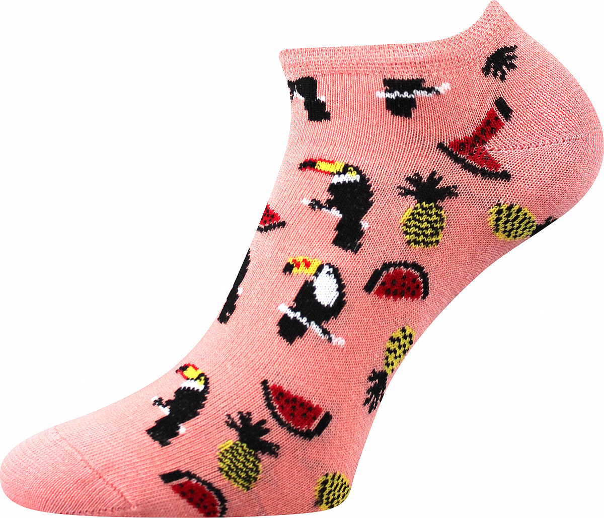 PIKI nízké barevné ponožky Boma - MIX 63 - EXOTIKA