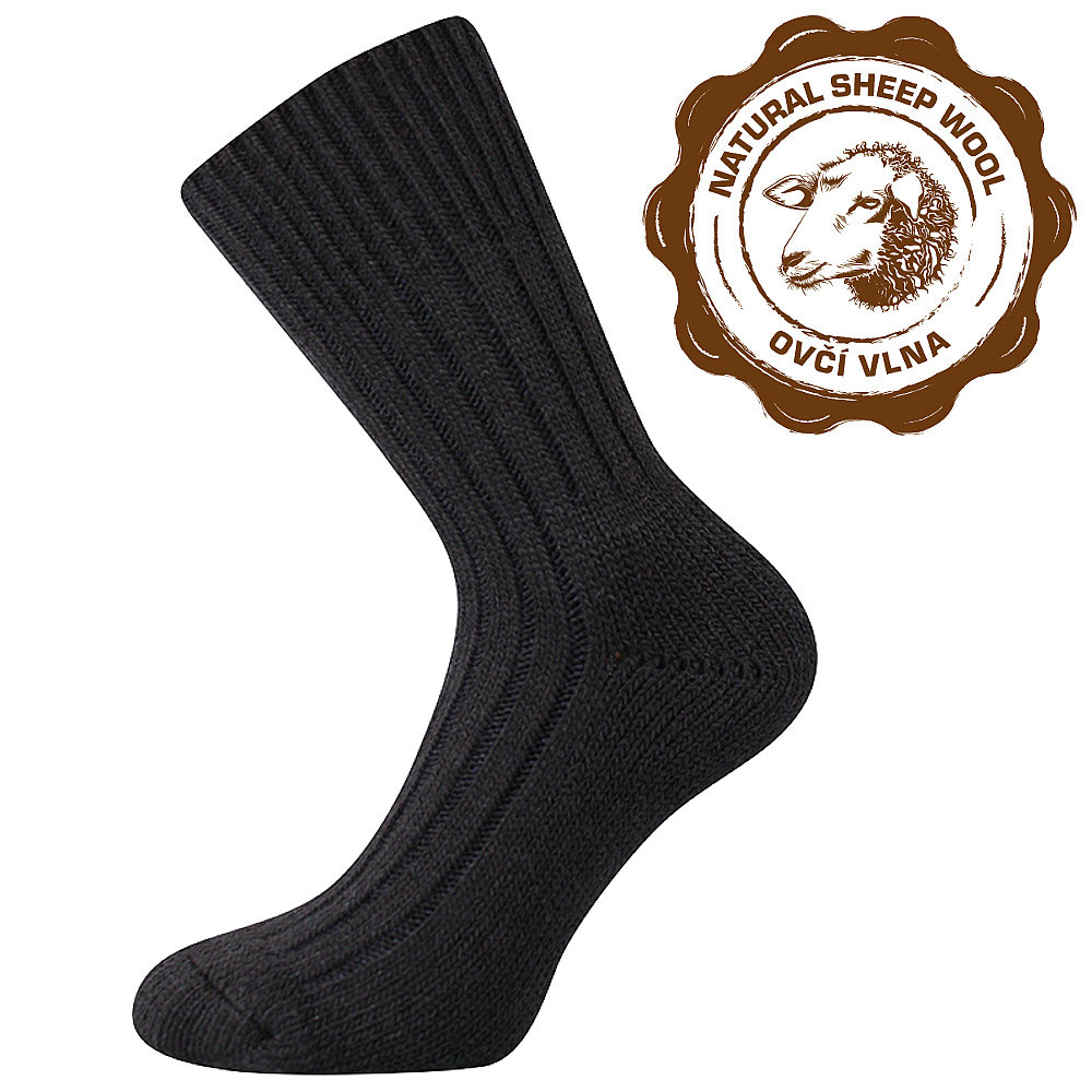 WILLIE vlněné silné zimní pletené ponožky Voxx