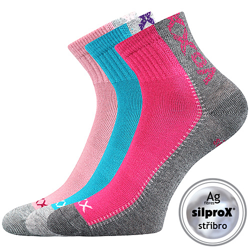 REVOLTIK dětské antibakteriální ponožky se stříbrem Voxx