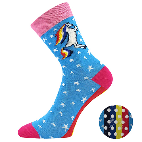 FILIP 04 ABS protiskluzové dětské ponožky - PODKOVY