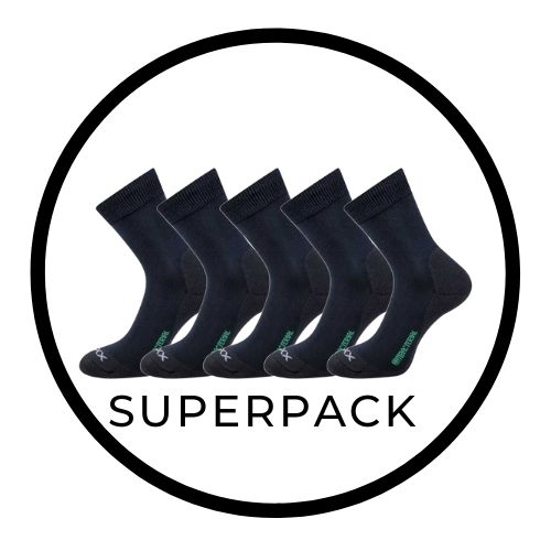 SUPERPACK - ZEUS zdravotní antibakteriální ponožky VoXX - 5 párů