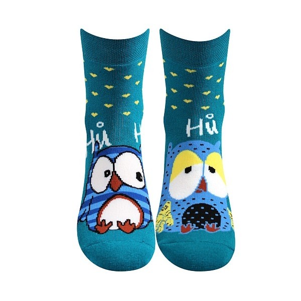 PRUHANA ABS vzorované protiskluzové ponožky Boma - mix 12