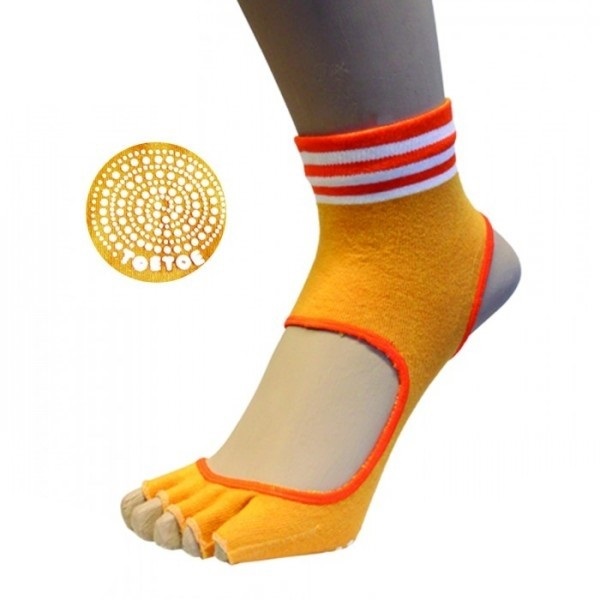 HEEL bezprstové joga ABS protiskluzové ponožky ToeToe