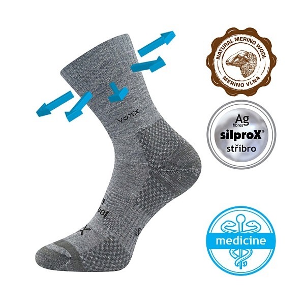 MENKAR sportovní vlněné ponožky VoXX