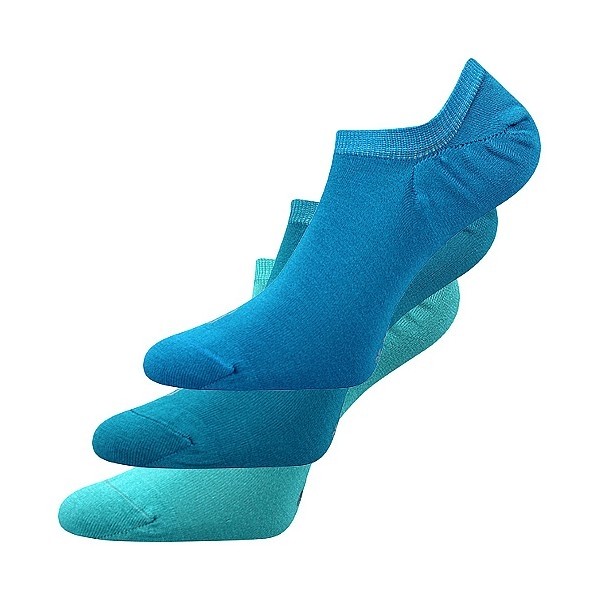 DEXI kotníčkové jednobarevné ponožky Lonka