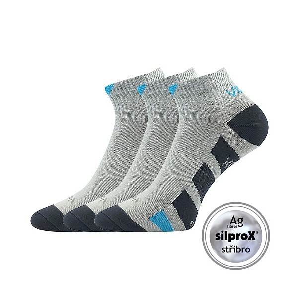 GASTM kotníkové sportovní ponožky se stříbrem VoXX