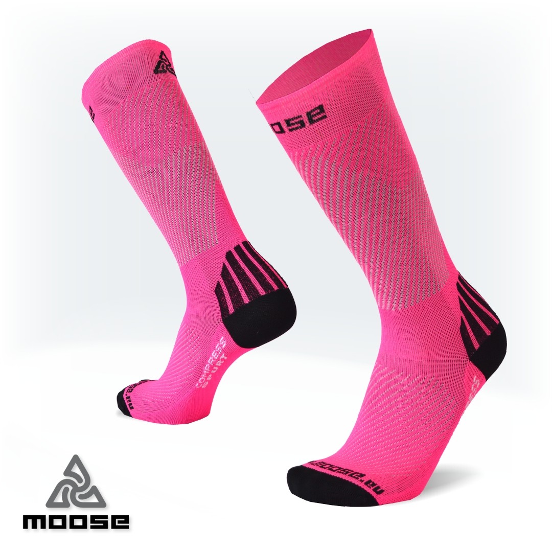 COMPRESS SPURT kompresní funkční ponožky Moose