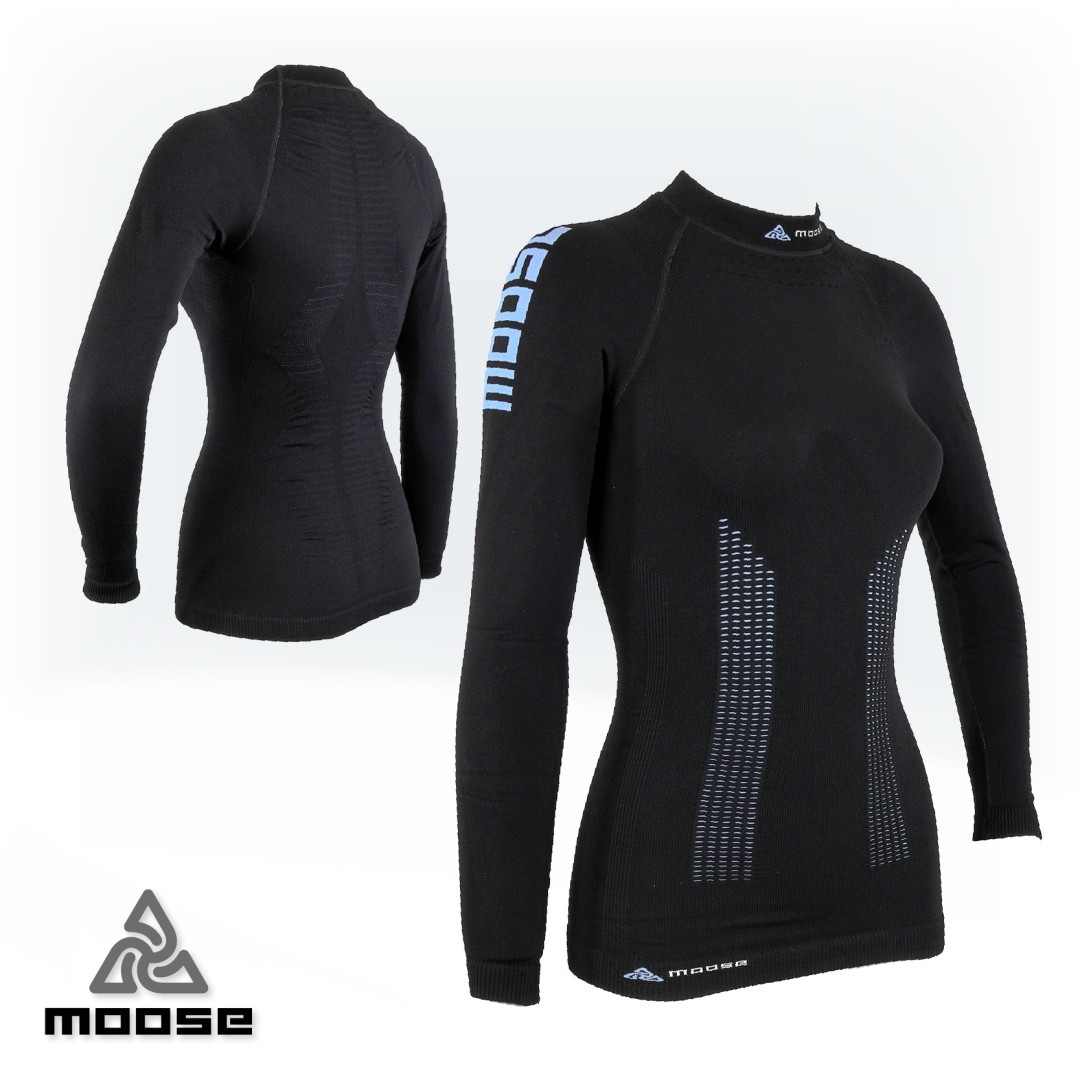 SPEED TEE LSL WOMEN seamless polokompresní termoprádlo Moose