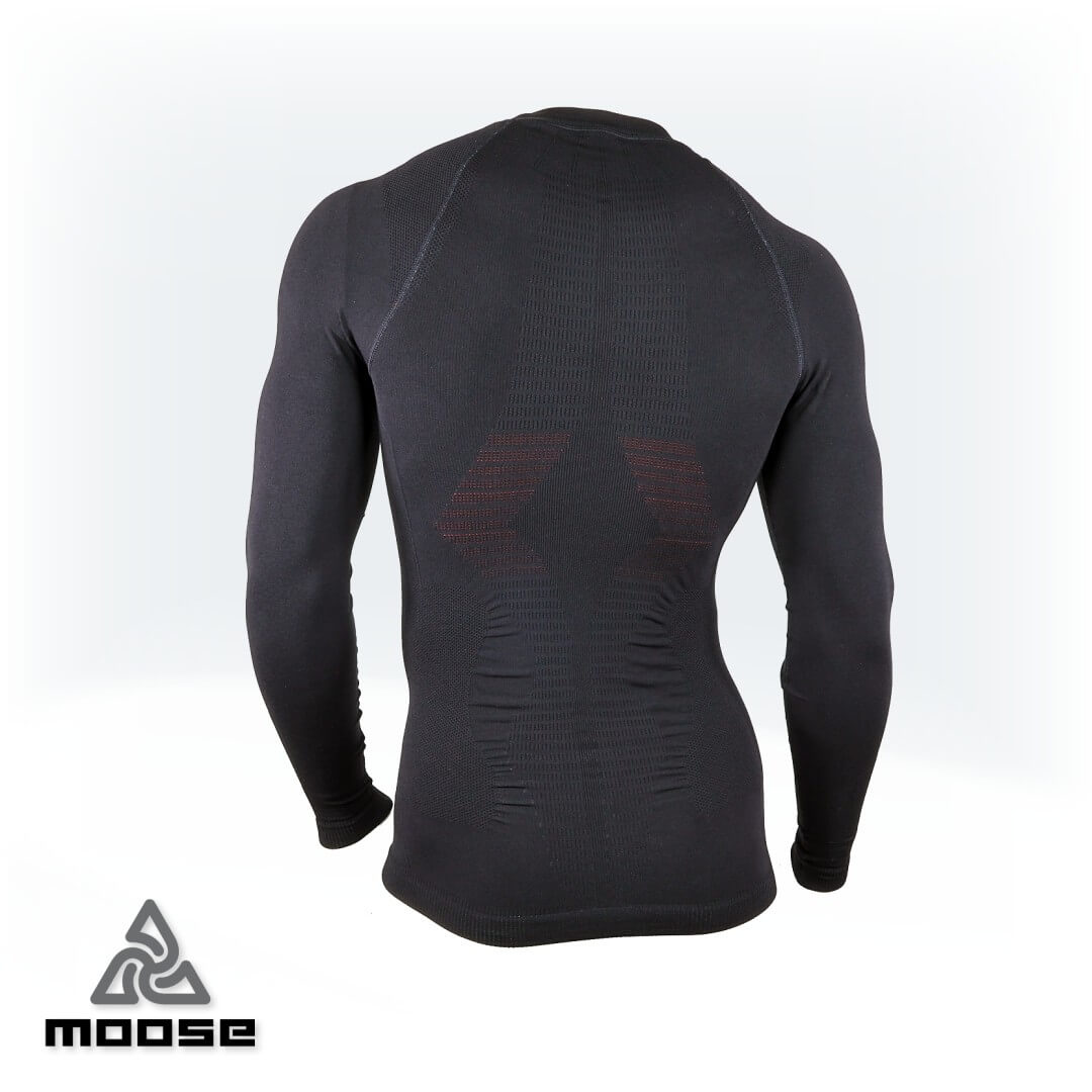 SPEED TEE LSL MEN seamless polokompresní termoprádlo Moose