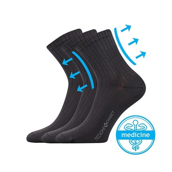 DEMEDIK klasické řetízkované ponožky Lonka