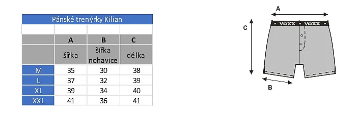 KILIAN pánské bavlněné trenýrky VoXX - PIVO