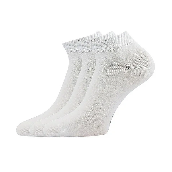 EKOS nízké jednobarevné bambusové ponožky Boma