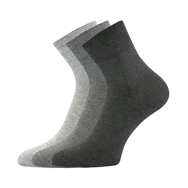 EKOM středně vysoké jednobarevné bambusové ponožky Boma