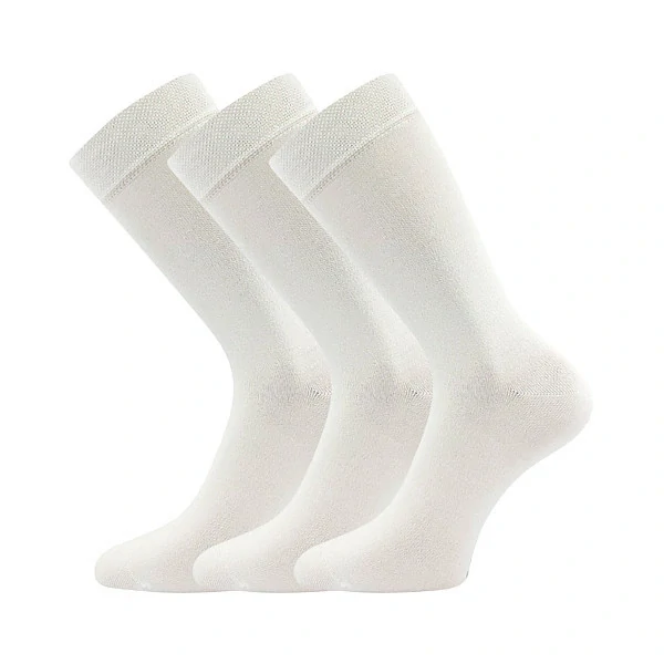 EKOL vysoké jednobarevné bambusové ponožky Boma