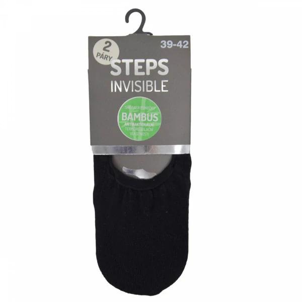 Unisex bambusové neviditelné ponožky STEPS