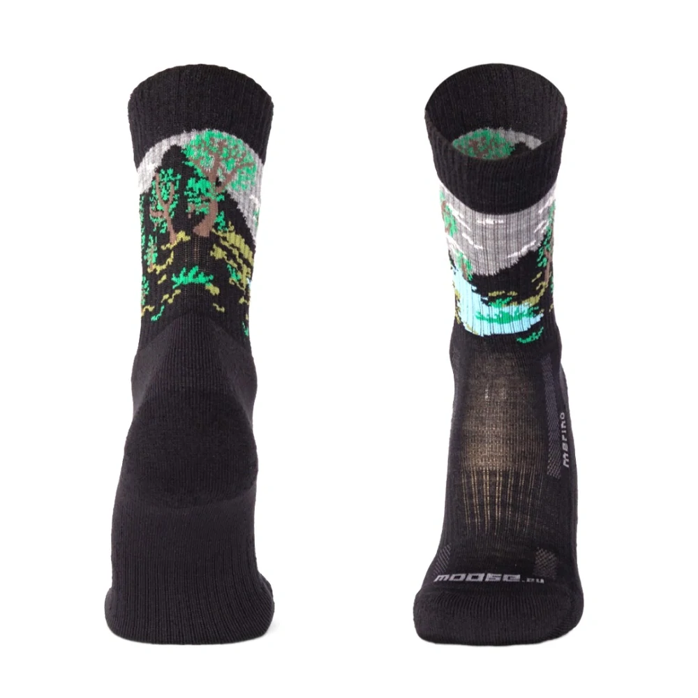 TATRAN SYLVAN vysoké merino ponožky Moose