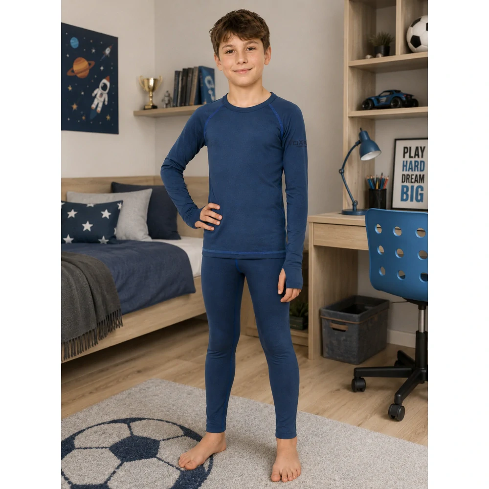 MERINOWOOL 21 dětské vlněné tričko s dlouhým rukávem VoXX