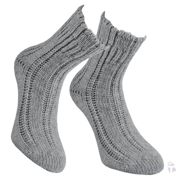 Teplé jemné měkké extra volné akrylové ponožky RS - 1 PÁR
