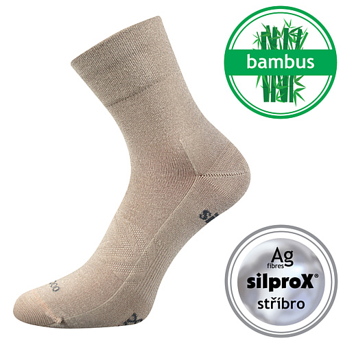 BAERON sportovní bambusové jednobarevné ponožky Voxx