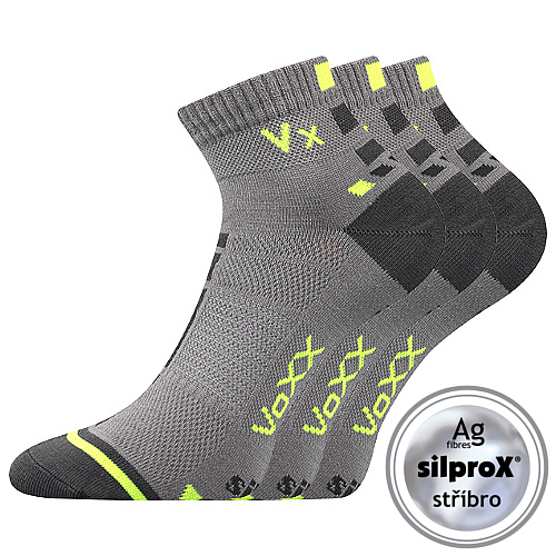 MAYOR nízké ponožky se stříbrem Voxx